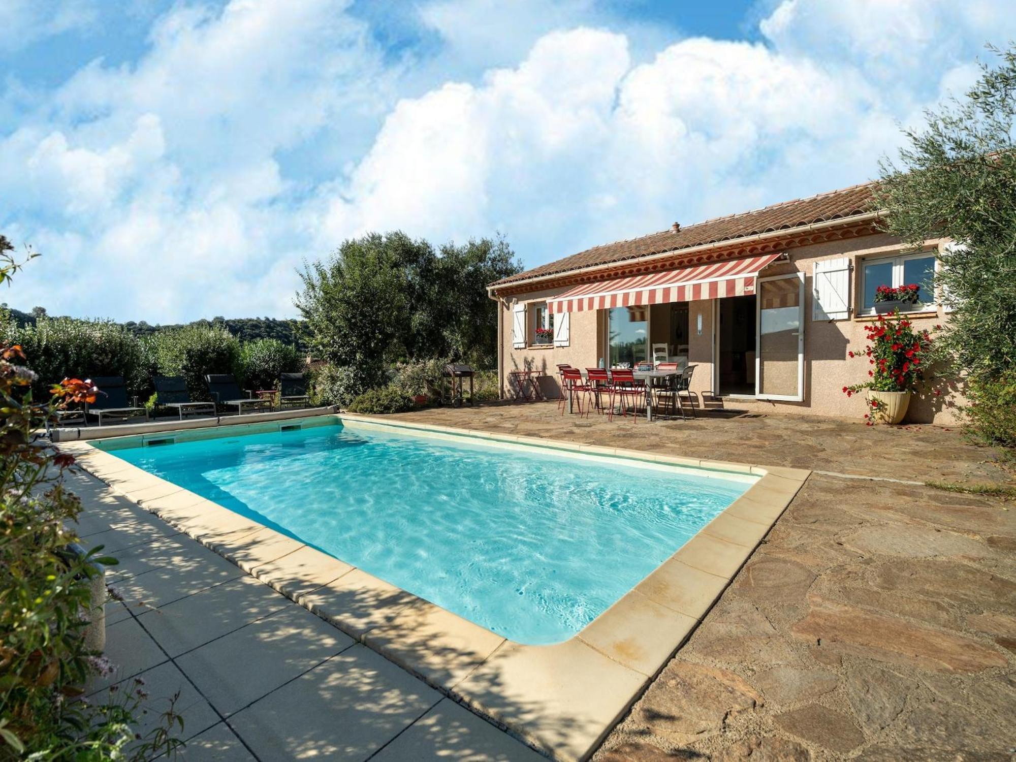 Villa House In The South Of France With Private Pool Roquebrun Exterior foto